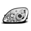 Fari Angel Eyes Mercedes SLK R170 96-04 Chrome