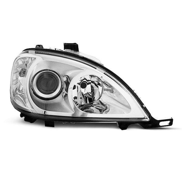 Coppia di fari Design Mercedes Classe M W163 98-01 Chrome