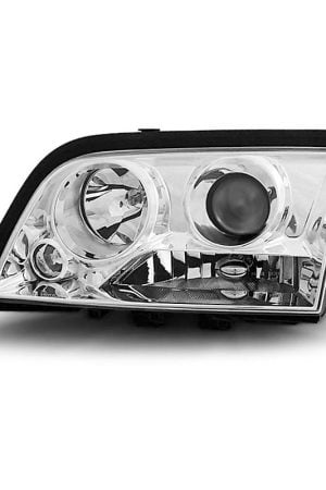 Coppia di fari Design Mercedes Classe C W202 93-00 Chrome