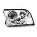 Coppia di fari Design Mercedes Classe S W140 91-98 Chrome