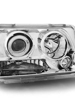 Coppia di fari Design Mercedes Classe E W124 93-95 Chrome