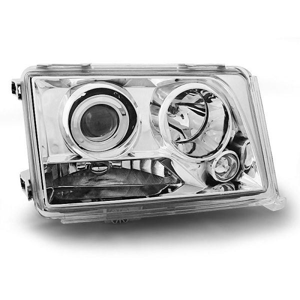 Coppia di fari Design Mercedes Classe E W124 93-95 Chrome