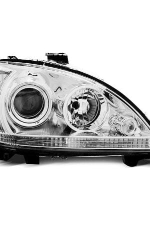 Coppia di fari Design Mercedes Classe M W163 01-05 Chrome