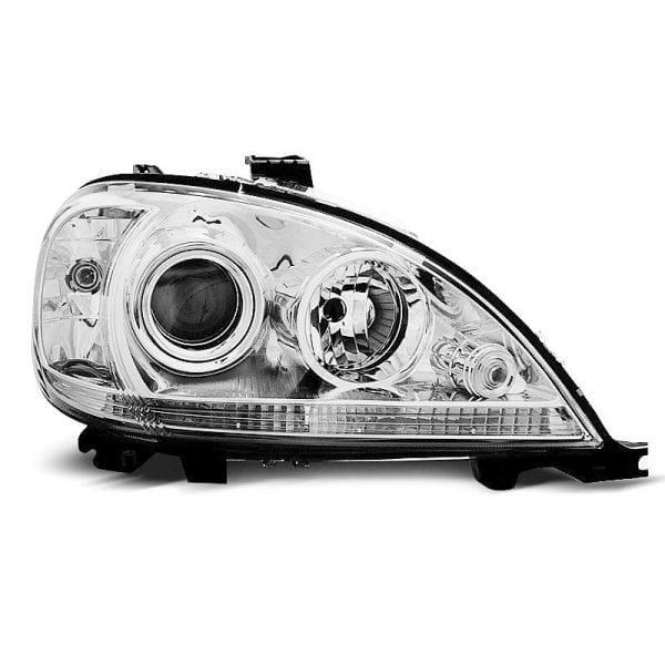 Coppia di fari Design Mercedes Classe M W163 01-05 Chrome