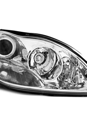 Coppia di fari Design Mercedes Classe S W220 Chrome