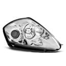 Coppia di fari Angel Eyes Mitsubishi Eclipse 00-05 Chrome