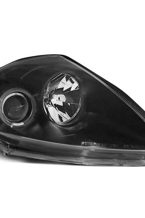 Coppia di fari Angel Eyes Mitsubishi Eclipse 00-05 Chrome