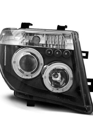 Coppia di fari Angel Eyes Nissan Navara 05-10 Neri