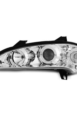 Coppia di fari Angel Eyes Opel Tigra 94-00 Chrome