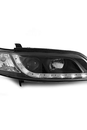 Fari Led stile luce diurna Opel Vectra B 95-98 Neri