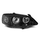 Coppia di fari Angel Eyes Opel Astra G 97-04 Neri
