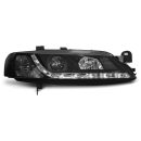 Fari Led stile luce diurna Opel Vectra B 95-98 Neri