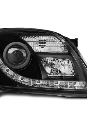 Fari Led vera luce diurna Opel Vectra C 02-05 Neri