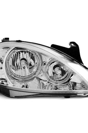 Coppia di fari Angel Eyes Opel Corsa C 00-06