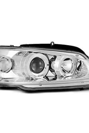 Fari Angel Eyes Peugeot 106 96-03 Chrome