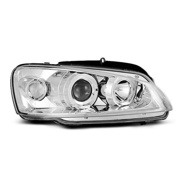 Fari Angel Eyes Peugeot 106 96-03 Chrome