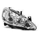 Fari Angel Eyes Peugeot 307 01-05 Chrome