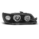 Fari Angel Eyes Peugeot 306 93-97 Neri