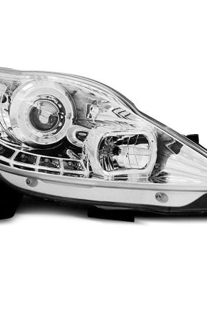 Fari Led stile luce diurna Peugeot 107 05-11 Chrome