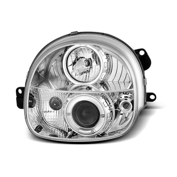 Fari Angel Eyes Renault Twingo 93-98 Chrome