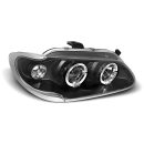 Fari Angel Eyes Renault Megane / Scenic 96-99 Neri