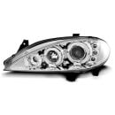 Fari Angel Eyes Renault Megane 99-02 Chrome