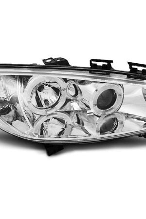 Fari Angel Eyes Renault Megane II 02-05 Chrome