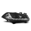 Fari Led stile luce diurna Renault Megane II 02-05 Neri