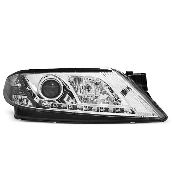 Fari Led stile luce diurna Renault Laguna II 01-05 Chrome