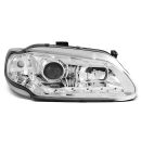 Fari Led stile luce diurna Renault Megane / Scenic 96-99 Chrome