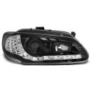 Fari Led stile luce diurna Renault Megane / Scenic 96-99 Neri