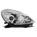 Fari Angel Eyes Renault Clio 05-09 Chrome