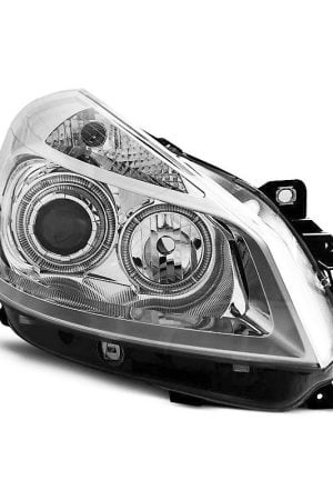 Fari Angel Eyes Renault Clio 05-09 Chrome