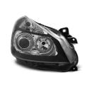 Fari Angel Eyes Renault Clio 05-09 Neri