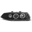 Fari Angel Eyes Rover 200 95-00 Neri