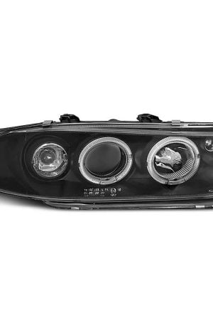 Fari Angel Eyes Rover 200 95-00 Neri