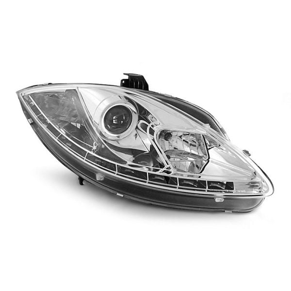 Fari Led stile luce diurna Seat Leon 05-09 - Altea 05-09 Chrome