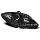 Fari Led stile luce diurna Seat Leon 09-13 - Altea 09-15 Neri