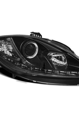 Fari Led vera luce diurna Seat Leon 09-13 - Altea 09-15 Neri