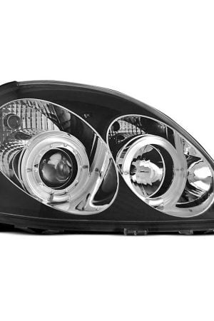 Fari Angel Eyes Toyota Yaris 99-03 Neri