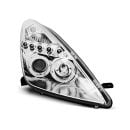 Fari Angel Eyes e LED Toyota Celica T230 99-05 Chrome