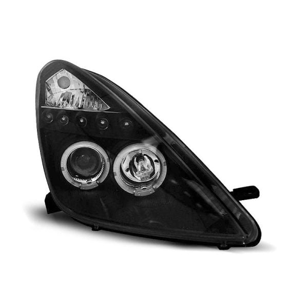 Fari Angel Eyes e LED Toyota Celica T230 99-05 Neri