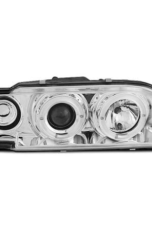 Coppia di fari Angel Eyes Volvo 850 92-96 Chrome