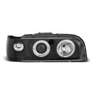 Coppia di fari Angel Eyes Volvo 850 92-96 Neri