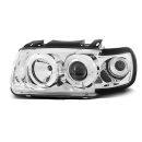 Fari Angel Eyes Volkswagen Polo 6N 94-99 Chrome