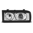 Fari Angel Eyes Volkswagen Corrado 88-95 Chrome