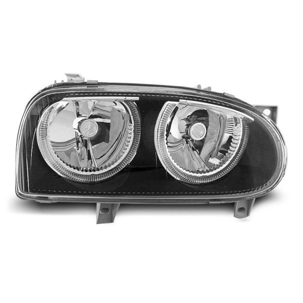 Fari Angel Eyes Volkswagen Golf III 91-97 Neri