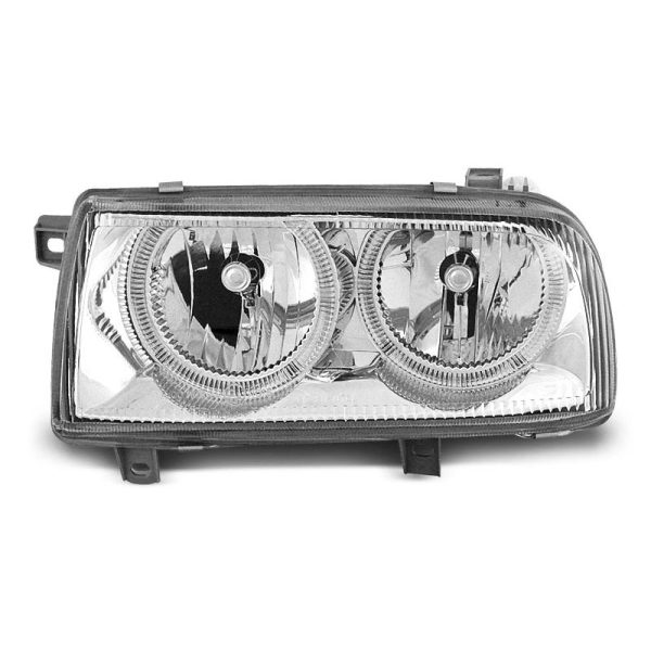 Fari Angel Eyes Volkswagen Vento 92-98 Chrome