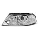 Fari Angel Eyes Volkswagen Passat 3BG 00-05 Chrome