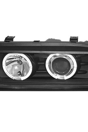 Fari Angel Eyes Volkswagen Corrado 88-95 Neri